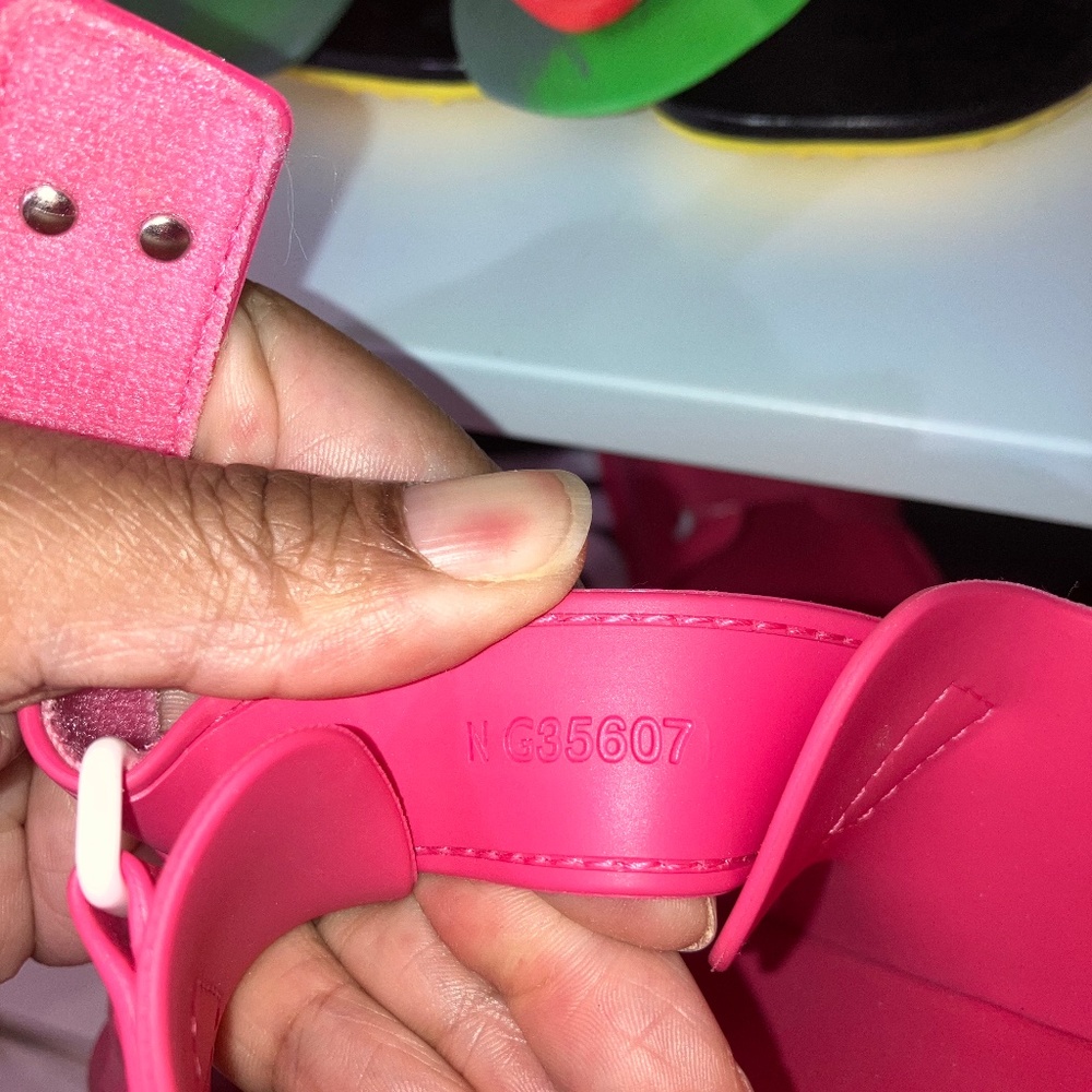 Pink Chanel Dad Sandals - Picture 10 of 11